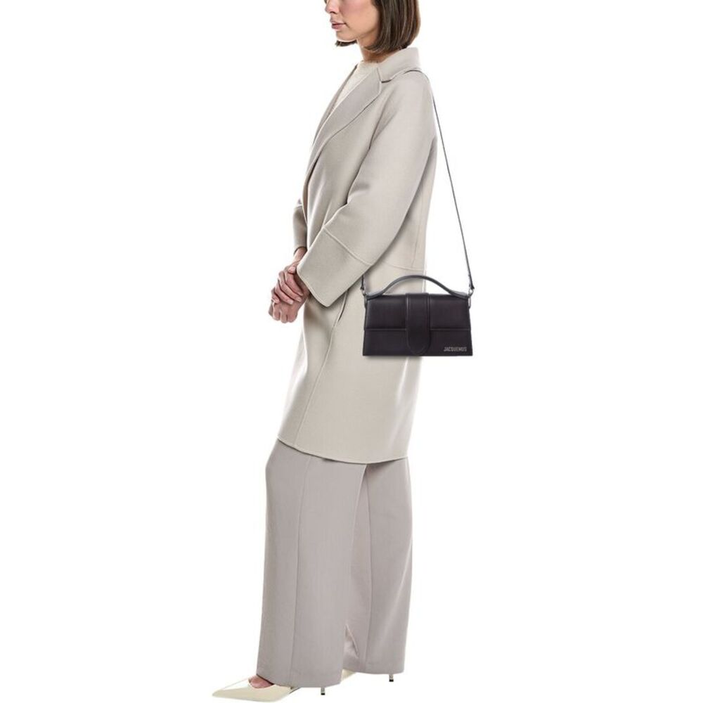 Jacquemus Le Grand Bambino Leather Shoulder Bag, Black - Picture 4 of 5